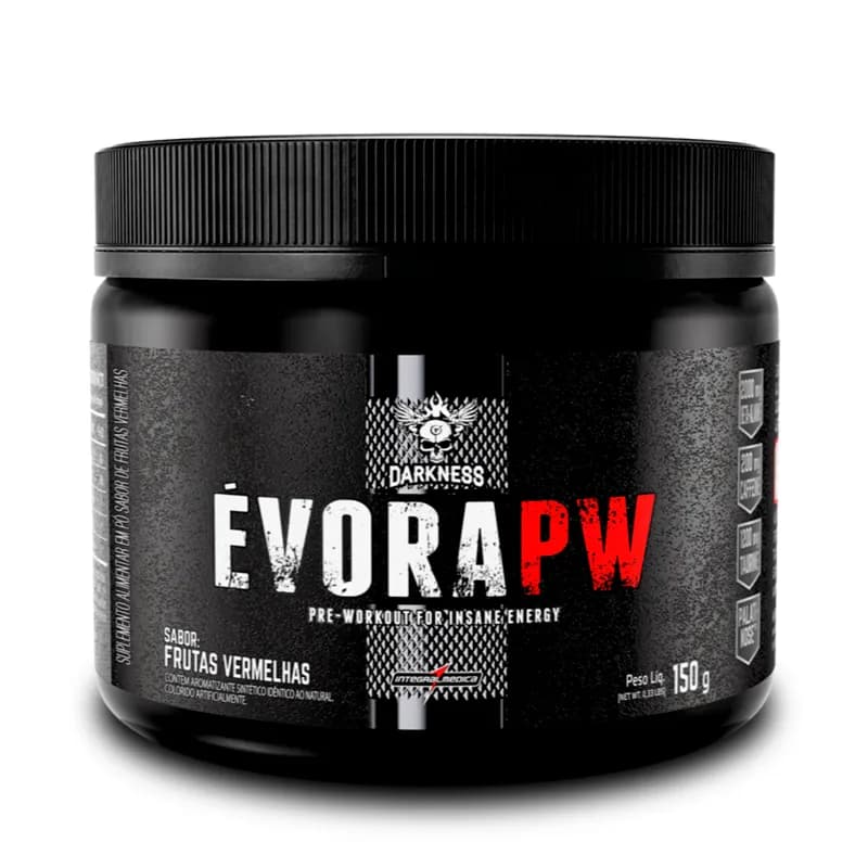 Évora Pré Treino Frutas Vermelhas Darkness 150g