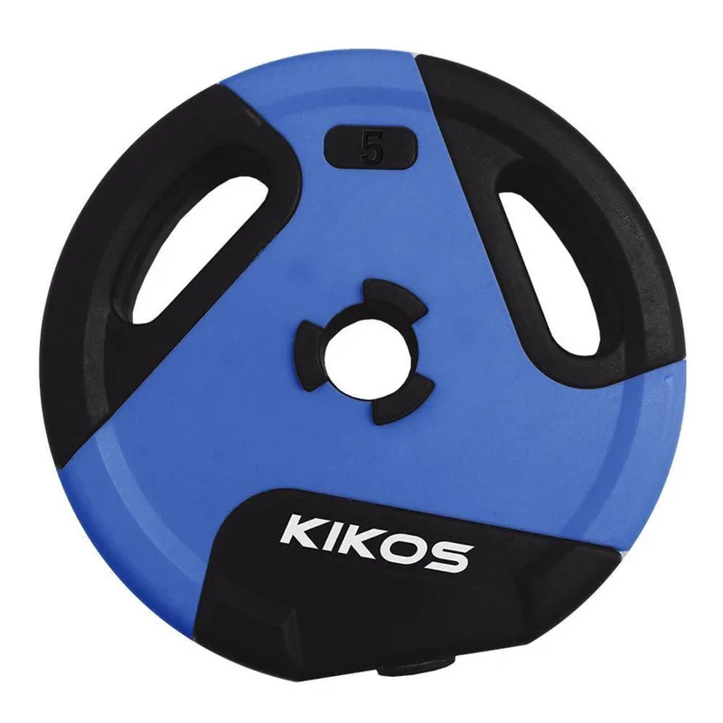 Anilha 5kg Style Cement Ps para Musculação em Condomínios Azul Kikos