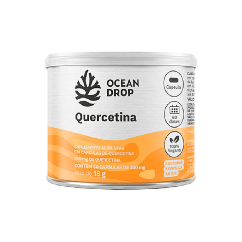Quercetina Ocean Drop 300mg 60cáps