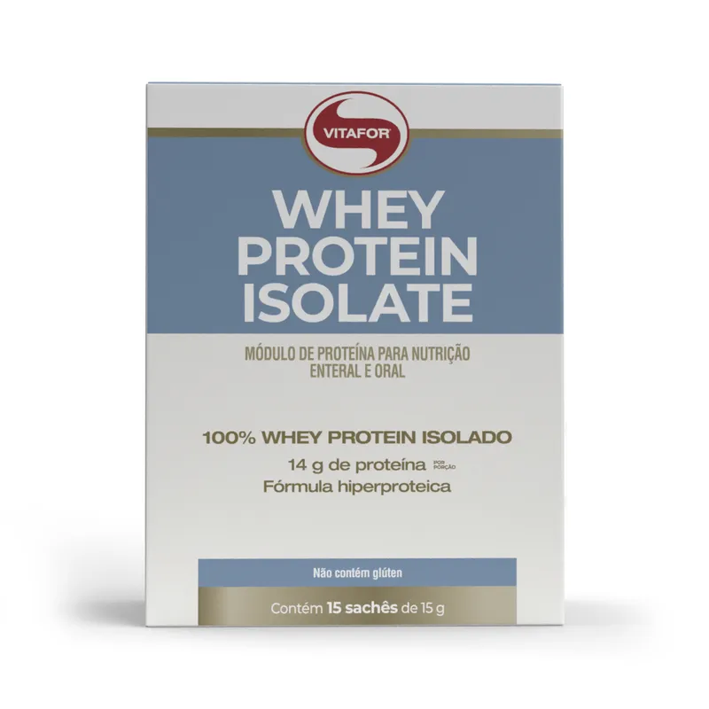 WHEY PROTEIN ISOLATE 15 Sachês 15g