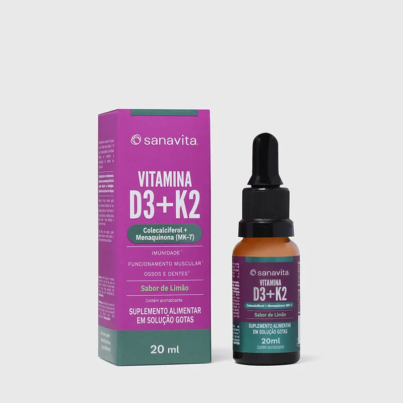 Vitamina D3 + K2