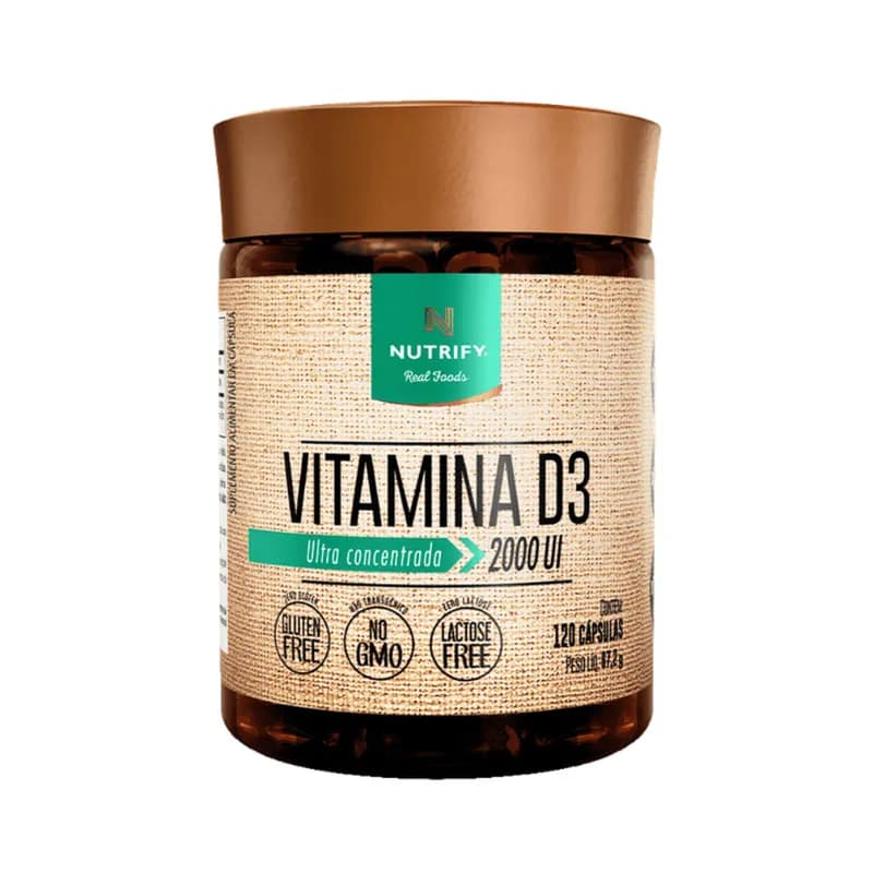 Vitamina D3 2000UI Nutrify 120caps