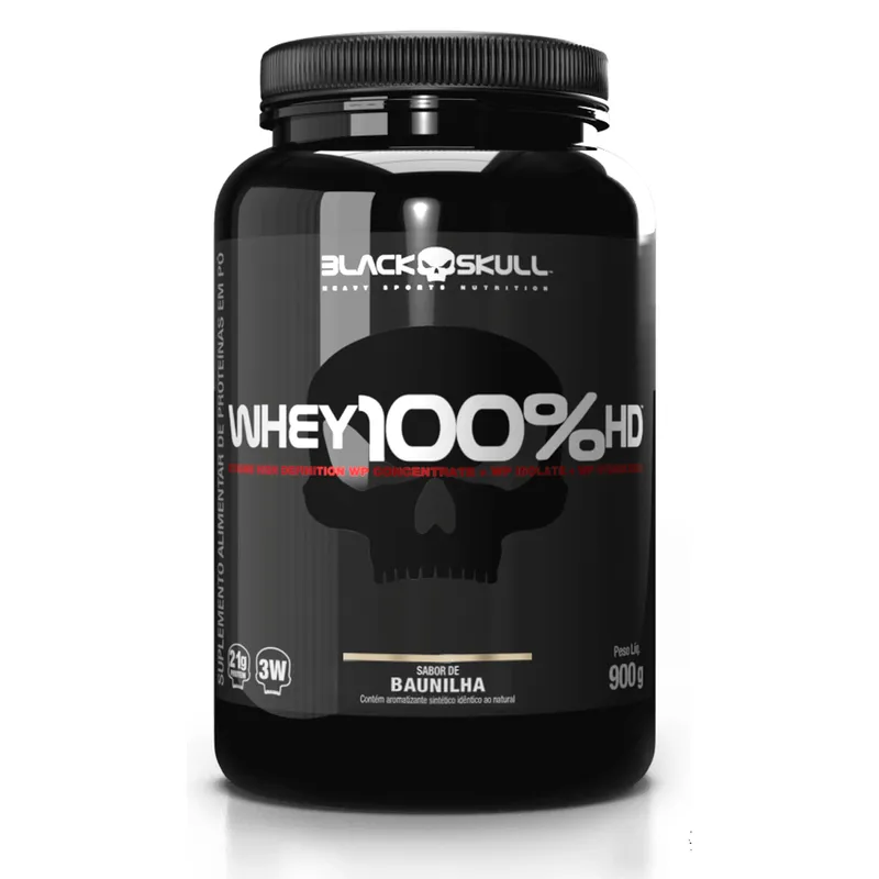 Whey 100% HD (WPC, WPI E WPH) - 900g