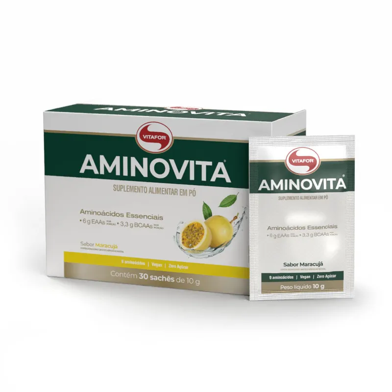 AMINOVITA® Sabor Maracujá 30 Sachês 10g