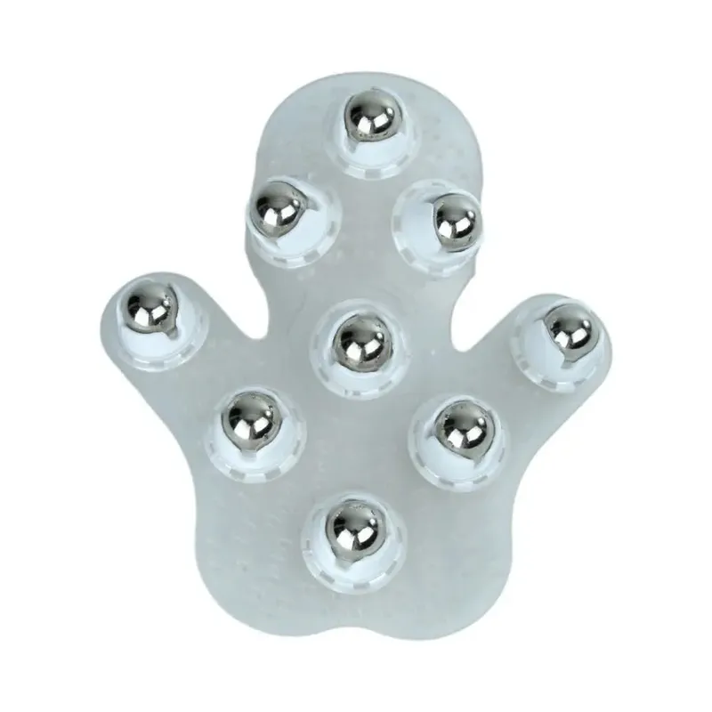 Luva Massageadora Corporal Com Esferas Transparente R23-T Acte
