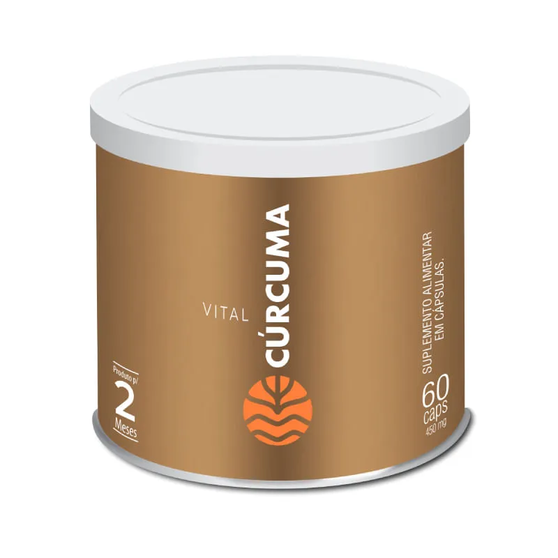 Cúrcuma Vital Âtman 450mg 60Cáps
