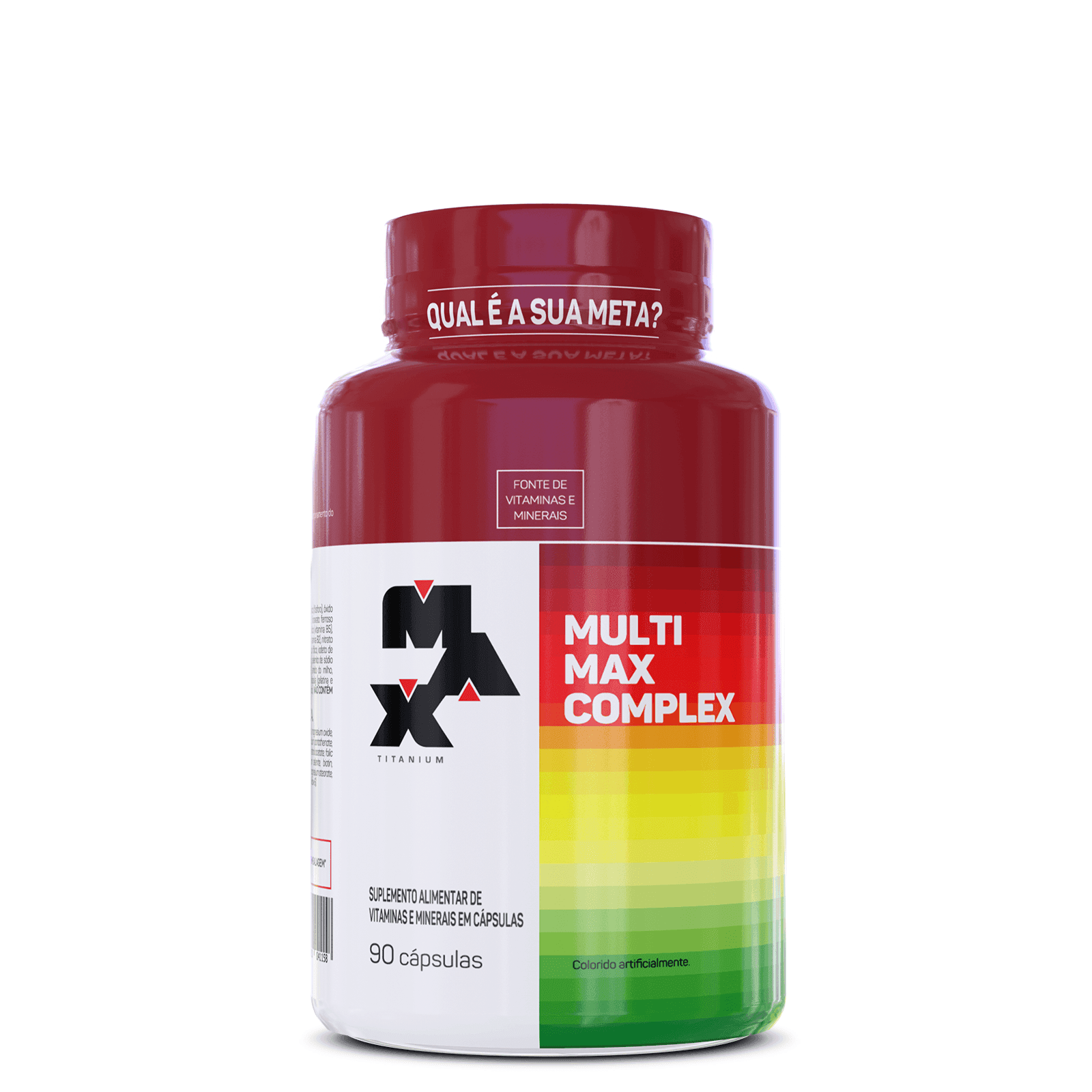 Multimax Complex Multivitamínico 90 Cápsulas