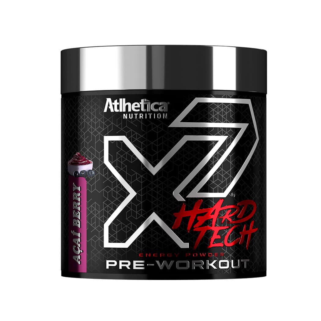 Pré Treino X7 Hard Tech (Pote 200g) Açaí Berry