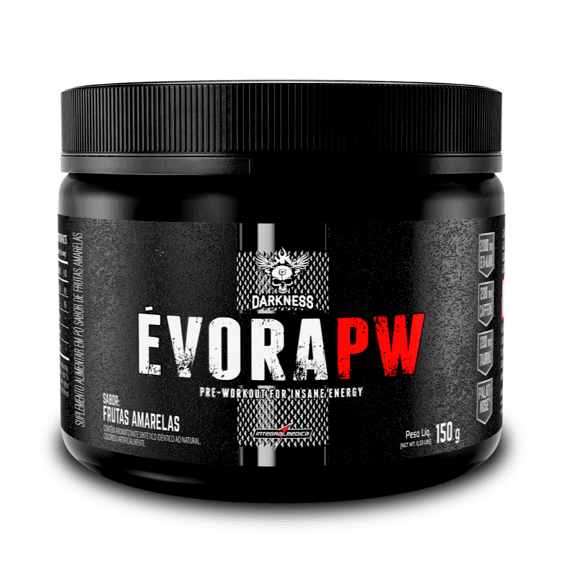 Évora Pré Treino Frutas Amarelas Darkness 150g